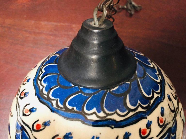 Ceramic Bottle Hanging Ornament