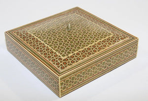 Moorish Micro Mosaic Inlaid Jewelry Box