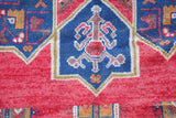 1960s Moroccan Vintage Hand-Woven Berber Rug
