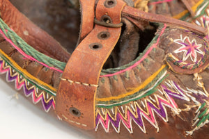 Antique Pair of Charogh Ethnic Shoes from Turkey