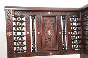 19th Century Middle Eastern Egyptian Moorish Corner Chairs