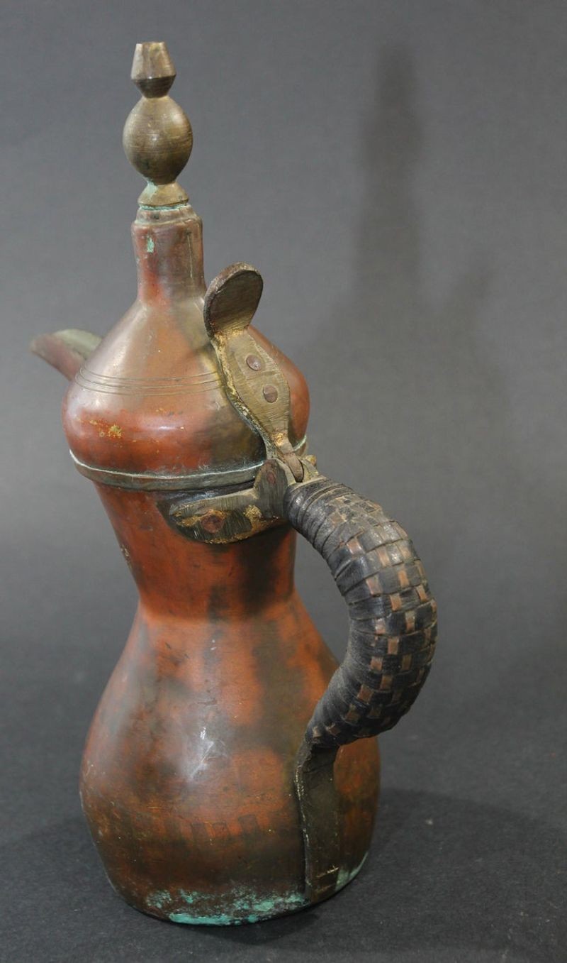 Arabian Middle Eastern Dallah Moorish Coffee Pot