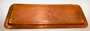 Antique Indo Persian Copper Charger Serving Tray