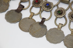 Moroccan Tribal Silver Jewelry Choker