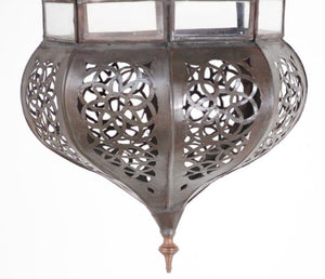 Moroccan Hanging Glass Lantern