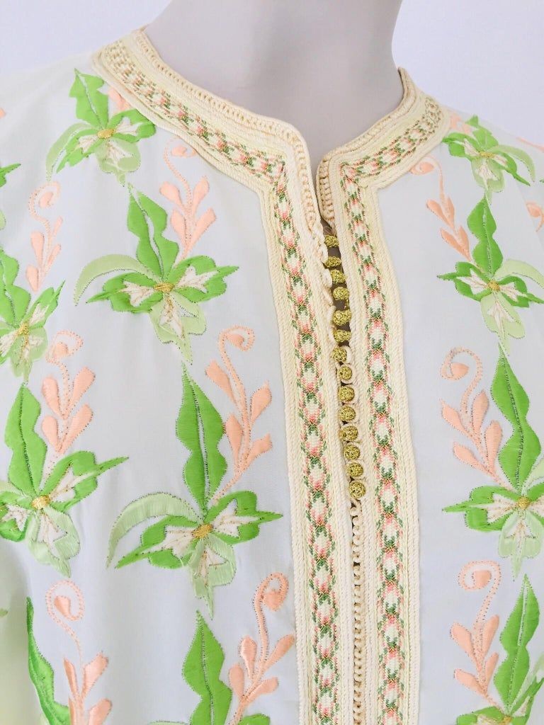 Moroccan Caftan Embroidered
