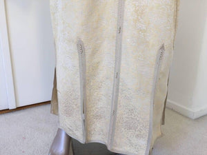 Moroccan Caftan from North Africa, Morocco, Vintage Gold Kaftan, 1970
