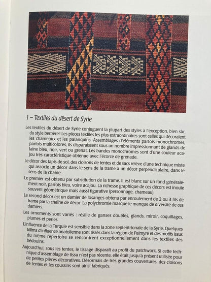 Over the Desert Au Fil du Désert Textiles from the Nomadic Desert Book
