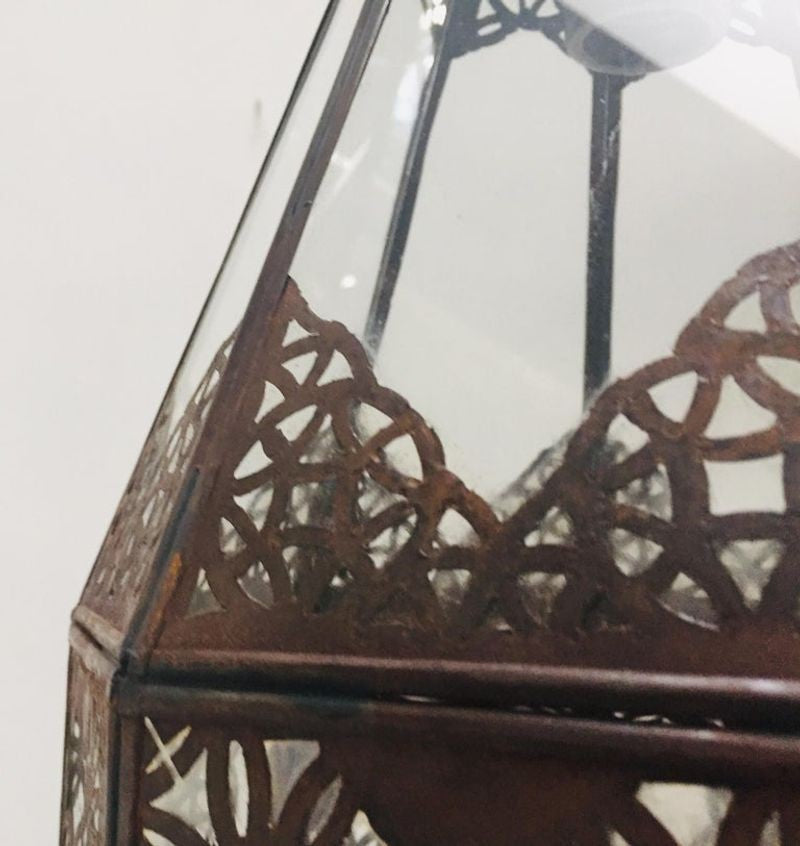 Moroccan Light Fixture in Moorish Design