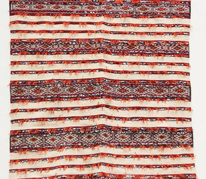 1960s Moroccan Tribal Wedding Rug with Sequins North Africa, Handira