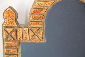Large Moroccan Arched Moorish Mirror Inlaid