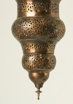 Moroccan Hanging Brass Chandelier Andalusian Moorish Style