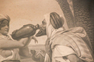 Orientalist Engraving after Horace Vernet, Empire Period