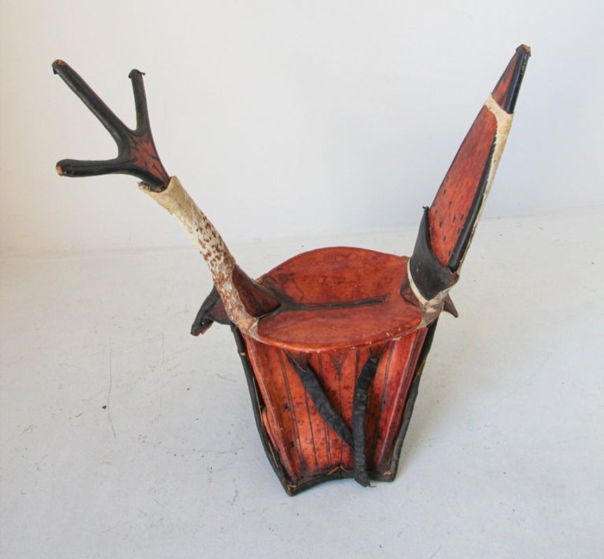 Tuareg Leather Camel Saddle from Niger Agadez Africa