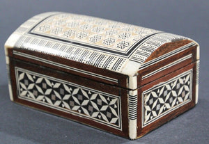 Middle Eastern Moorish Handcrafted Mosaic Decorative Box