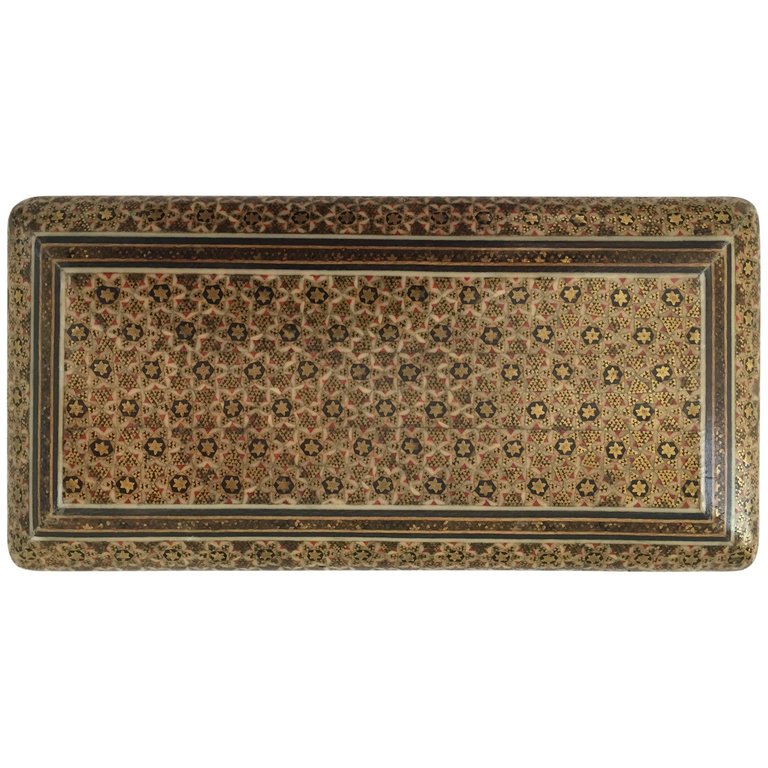 Persian Khatam Micro Mosaic Jewelry Box