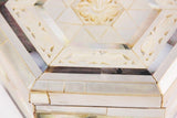 Handcrafted White Mother of Pearl Inlaid Moorish Octagonal Box