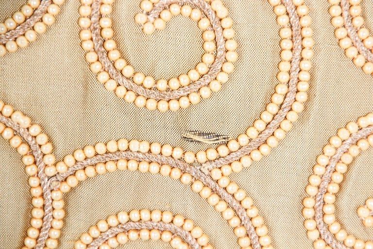 Moorish Style Decorative Gold Throw Pillow