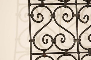 Hand Forged Iron Moorish Screen