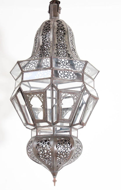 Moorish Hanging Lantern by Berber Tribes of Morocco, 27\" H
