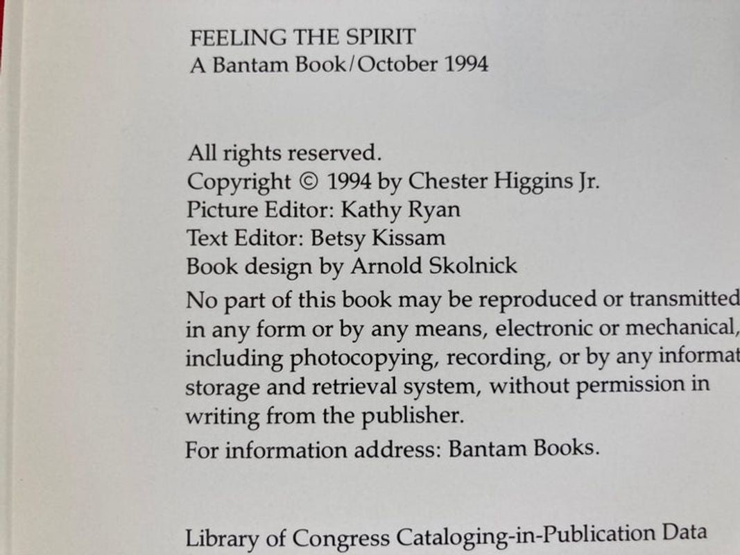 Feeling the Spirit: Searching the World for the People of Africa Book