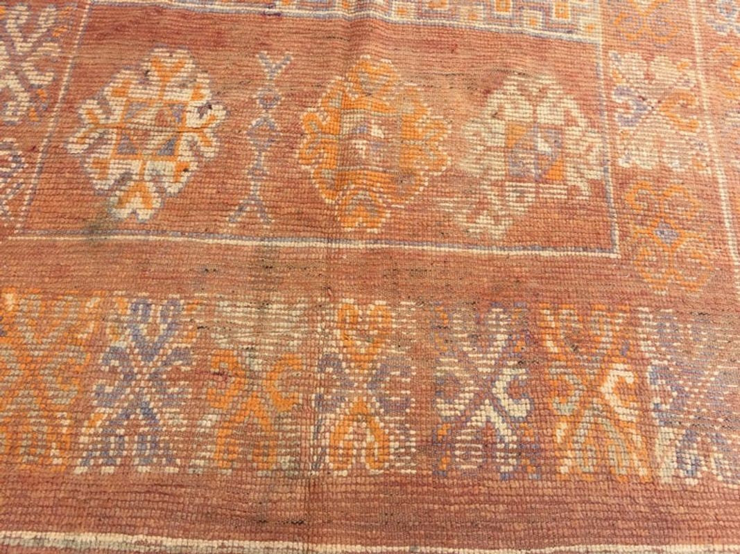 Vintage Moroccan Berber Rug, circa 1960