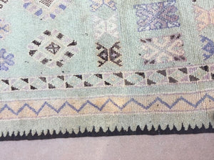 Vintage Moroccan Berber Rug circa 1960