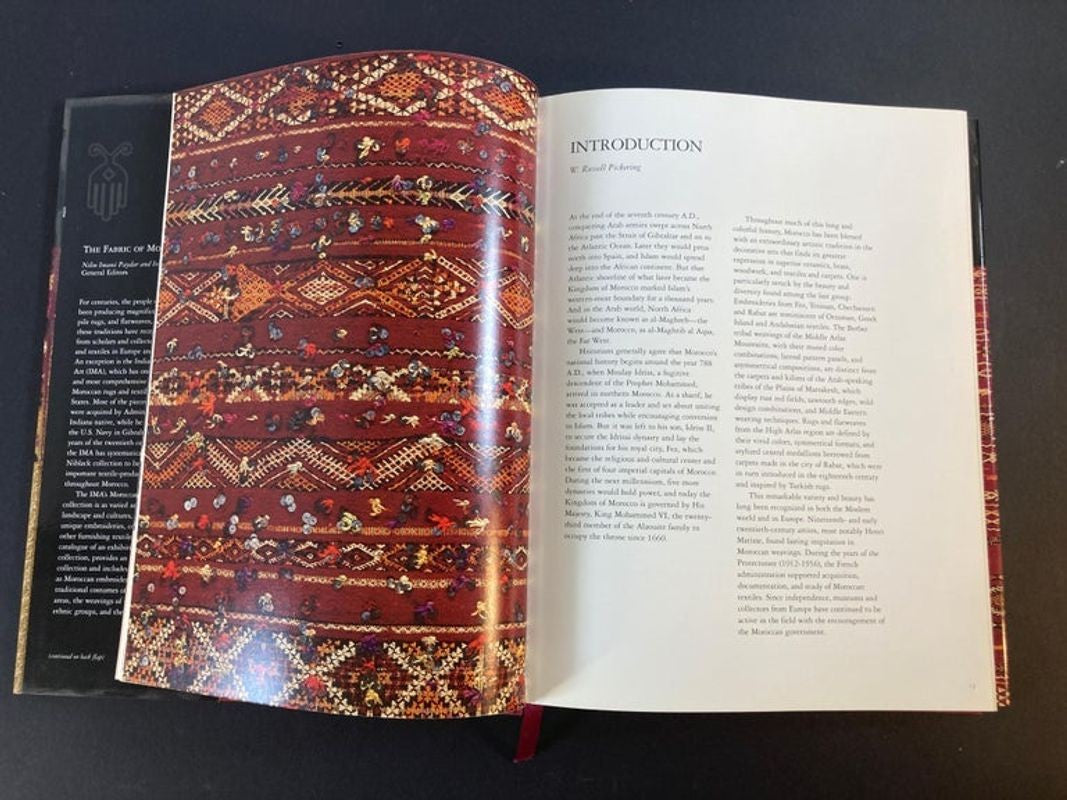 The Fabric of Moroccan Life Book by Ivo Grammet and Niloo Imami Paydar