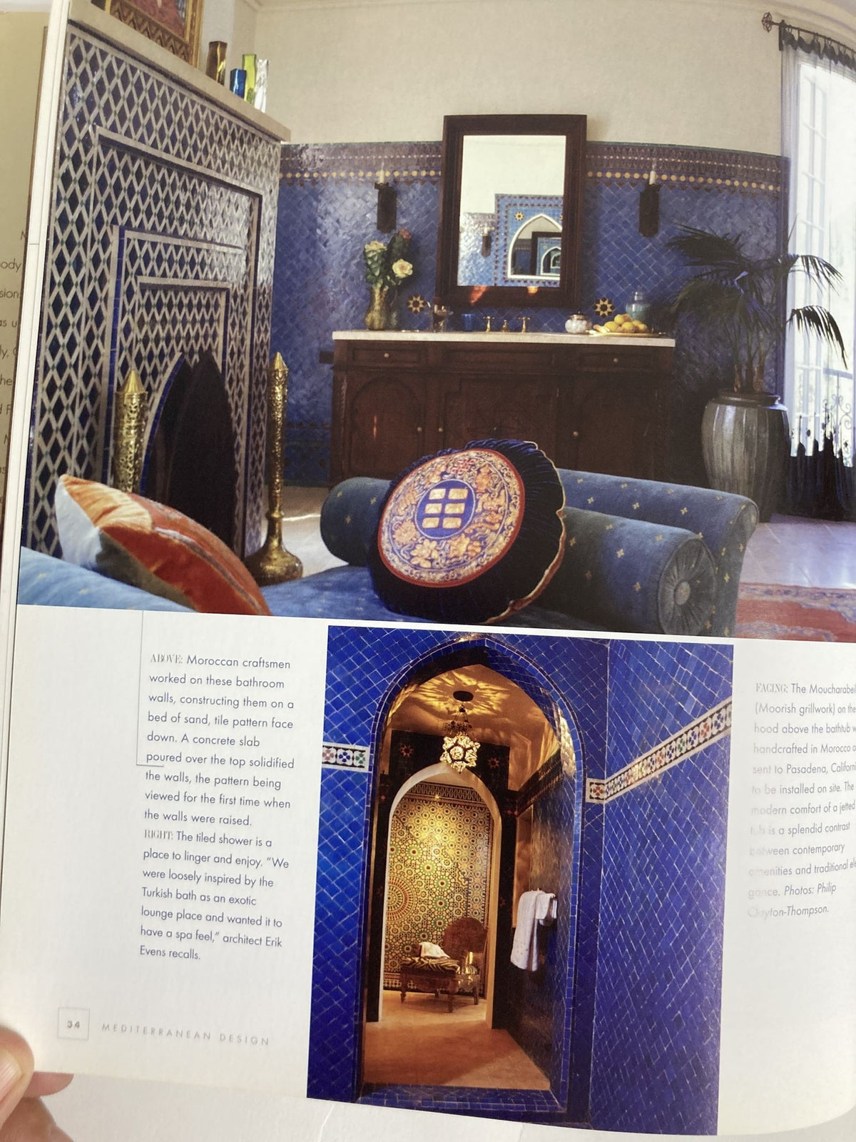 Mediterranean Design Book by Mary Whitesides 1st Edition, 2006