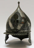 Islamic Indo Persian Kulah Khud Helmet with Arabic Inscription