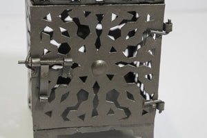 Moroccan Hurricane Metal Candle Lantern