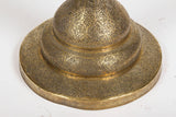 Mid 19th Century Antique Islamic Brass Candleholder Floor Lamp