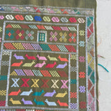 1980s Vintage Moroccan Berber Rug