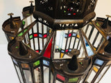 Mamounia Moorish Glass Lantern