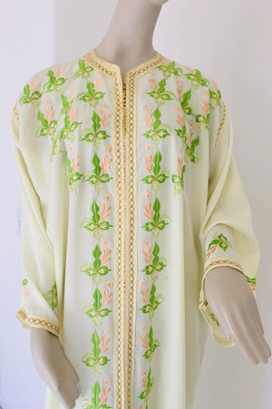 Moroccan Caftan Embroidered
