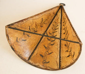African Tribal Art Parchment Wall Decor