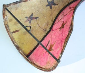 Handpainted Moroccan Folk Art Decorative Wall Sconce