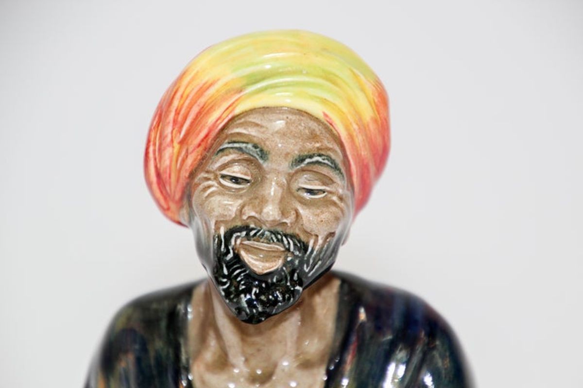 Royal Doulton Porcelain Figurine, "The Mendicant"