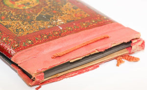 Hand Painted Middle Eastern Qajar Style Picture Photo Album