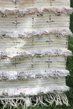 Tribal Moroccan Handcrafted Wedding Blanket Throw with Sequins 8