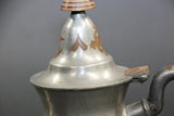 African Tuareg Silver Pewter Tea Pot from Mauritania