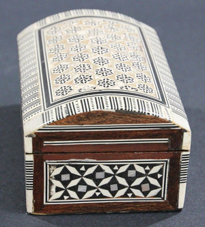 Middle Eastern Moorish Handcrafted Mosaic Decorative Box