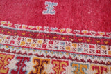 1960s Moroccan Vintage Hand-Woven Berber Rug