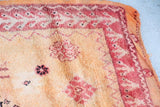 Vintage 1960s Moroccan Berber Rug