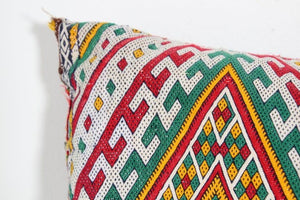 Authentic Vintage Moroccan Berber Throw Pillow