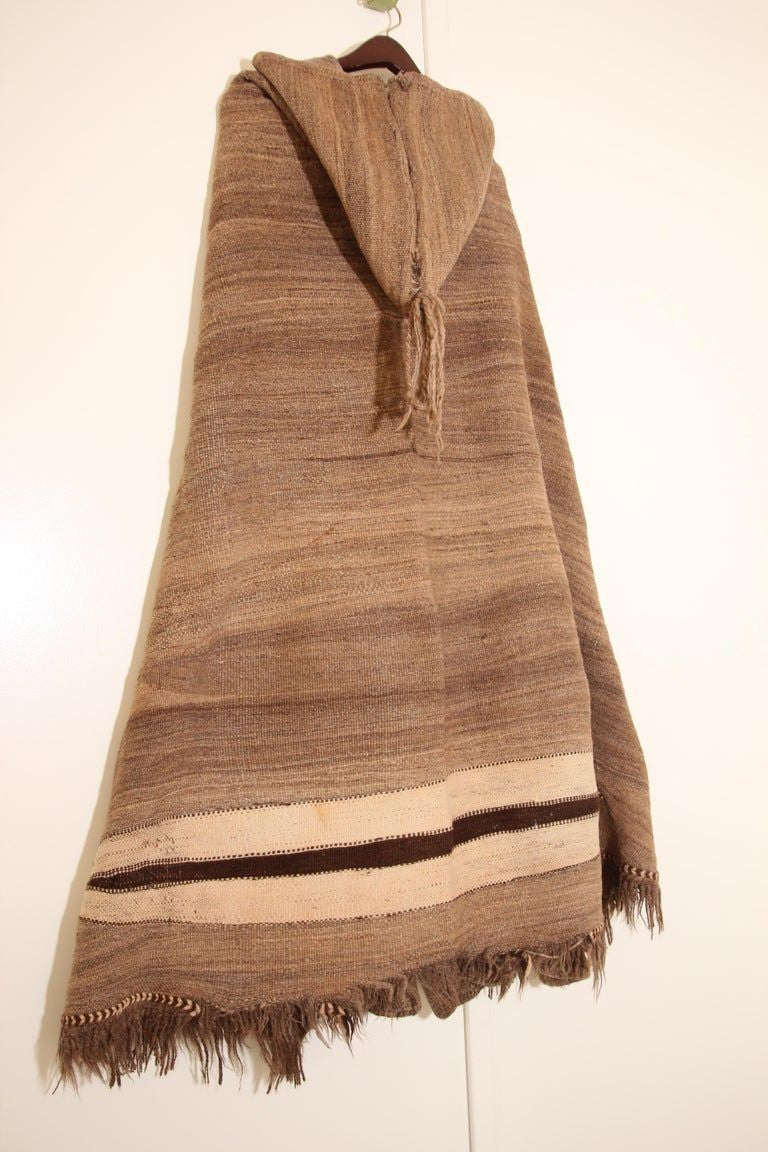 Berber North Africa Moroccan Burnous Wool Cape