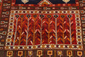 Moroccan Vintage Berber Organic Wool Rug
