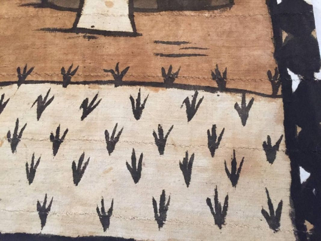 Korhogo Handwoven Mud Cloth Ivory Coast Africa