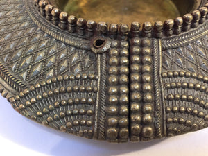 Ethnic Brass Traditional Ankle Bracelet From India Vide Poche
