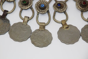 Moroccan Tribal Silver Jewelry Choker